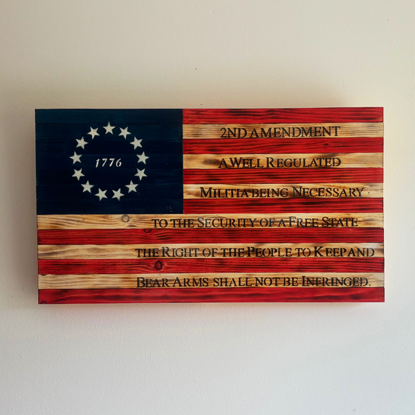 Unique 2nd Amendment Gifts - Wooden Wall Art